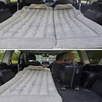 SOGA 2X Grey Inflatable Car Boot Mattress Portable Camping Air Bed Travel Sleeping Essentials CARMAT014X2