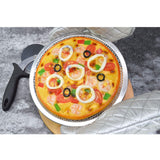 SOGA 2X 8-inch Round Seamless Aluminium Nonstick Commercial Grade Pizza Screen Baking Pan PIZZASCREEN11703X2