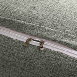 SOGA 100cm Light Grey Triangular Wedge Bed Pillow Headboard Backrest Bedside Tatami Cushion Home PILLOW2111
