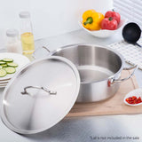 SOGA Stock Pot 113L Top Grade Thick Stainless Steel Stockpot 18/10 Without Lid STOCKPOT113L-JPOT