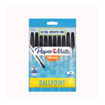 PAPER MATE Inkjoy100ST Ball Pen BlackPack 10 Box of 12 V177-D-PMAP012982