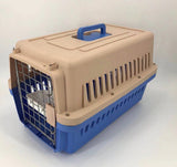 YES4PETS Medium Dog Cat Crate Pet Rabbit Carrier Airline Cage With Bowl & Tray-Blue V278-AA2-BLUE