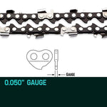 2 X 16 Baumr-AG Chainsaw Chain 16in Bar Replacement Suits SX38 38CC Saws V219-CHNCHABMRA16D