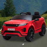 Land Rover Licensed Kids Electric Ride On Car Remote Control - Red CAR-LRV-RD