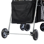 PaWz Large Pet Stroller Dog Cat Carrier Black ST1005-BK