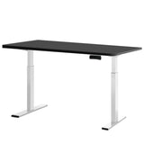 Artiss Standing Desk Motorised Dual Motor 120CM Black HASD-268-WHDF-BKDB-120