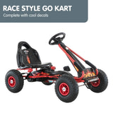 Kahuna G95 Kids Ride On Pedal-Powered Go Kart - Red CAR-PB-9588A-RD