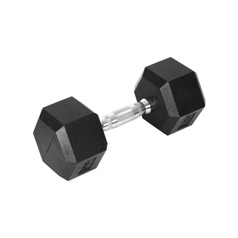 Centra Rubber Hex Dumbbell 15kg Home Gym Exercise Weight Fitness Training SP0111-1PC-15KG