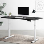 Artiss Standing Desk Motorised Dual Motor 120CM Black HASD-268-WHDF-BKDB-120