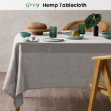 Vintage Design Homewares Natural French Linen Tablecloth 150cm x 300cm V442-HIN-TABLEC-LINEN300CM-NATURAL-RE