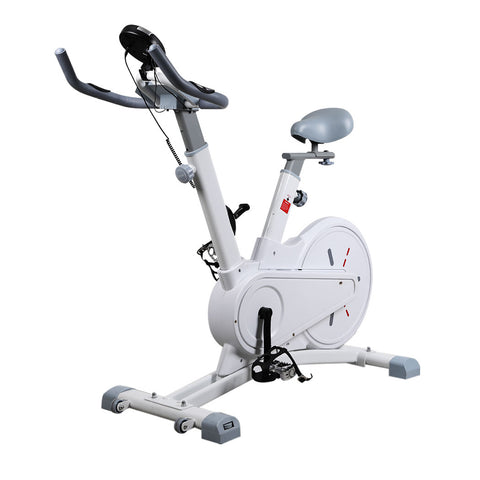 Spin Bike Magnetic Fitness Exercise Bike Flywheel Commercial Home Gym Workout SP0078-WH