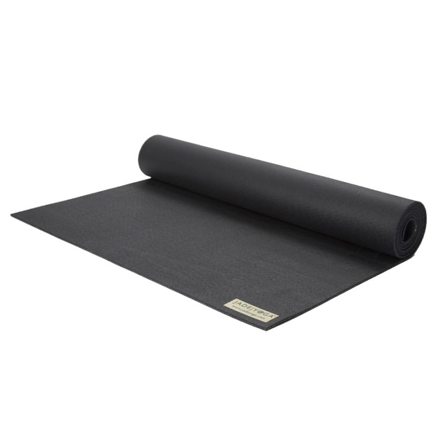 Jade Yoga Voyager Mat - Midnight & Iron Flask Wide Mouth Bottle