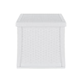 Gardeon Outdoor Storage Box 56L Container Lockable Indoor Garden Toy Tool Shed OSB-56L-WH