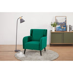 Bianca Accent Sofa Arm Chair Fabric Uplholstered Lounge Couch - Green V315-VOL-RAMS-02