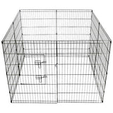 YES4PETS 42' Dog Rabbit Playpen Exercise Puppy Enclosure Fence with cover V278-PL42WCOVER