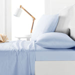 Belmondo 225TC Sheet Set Light Blue - King V442-CAP-SHEETS-225TC-LIGHTBLUE-KI