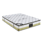 Queen Mattress Memory Pillow Top Pocket Spring Foam Medium Firm Bed V43-MAT-MPTN-Q