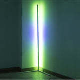 Modern - Colour RGB - Minimalist LED Corner Floor Lamp - White - Mood Lighting V63-835351