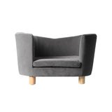 PaWz Luxury Elevated Sofa Anti-slip Grey PT1092-S-GY