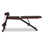 Everfit Weight Bench Adjustable FID Bench Press Home Gym 150kg Capacity FIT-J-FID-03