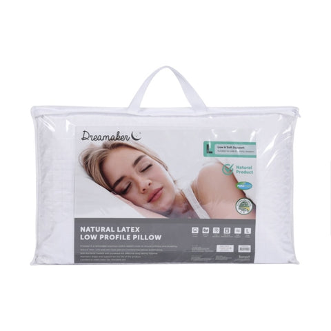 Dreamaker Latex Pillow - Low Profile V189-1110043