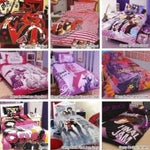 Disney Camp Rock Final Jam Quilt Cover Set Single V442-CAP-QUILTCS-FINALJAM-PLUM-SB