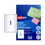 AV Lsr Lbl Clr L7567 1Up Pk25 DS-AV959065
