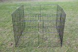 YES4PETS 120 cm 8 Panel Pet Dog Playpen Exercise Chicken Cage Puppy Crate Enclosure Cat Fence V278-PL48