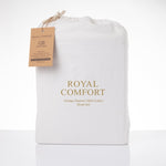 Royal Comfort Vintage Washed 100% Cotton Sheet Set King - White ABM-10002582