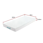 Palermo Single Mattress Memory Foam Green Tea Infused CertiPUR Approved V63-826521