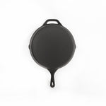 Non-stick Frying Pan Cast Iron Steak Skillet Round BBQ Grill Cookware 30cm V63-841641