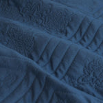 Ardor Eddison Cornflower Light Quilted Embossed Quilt Cover Set Queen V442-INT-QUILTCS-EDDISON-CORNFLOWER-QS