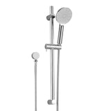 Handheld Shower Head Wall Holder 4.7'' High Pressure Adjustable 3 Modes Chrome SHOWER-A5-RO-SI