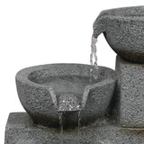 Lambu Solar Fountain Water Bird Bath UM1222-SOL