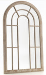 Large Garden Arched Window Mirror V231-MID-61