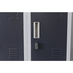 12-Door Locker for Office Gym Shed School Home Storage - Padlock-operated V63-839021