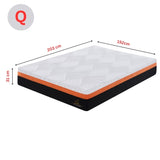 Heavenly Queen Size Memory Foam Medium-Firm Feel 31cm Mattress V315-VO-HEAV-04