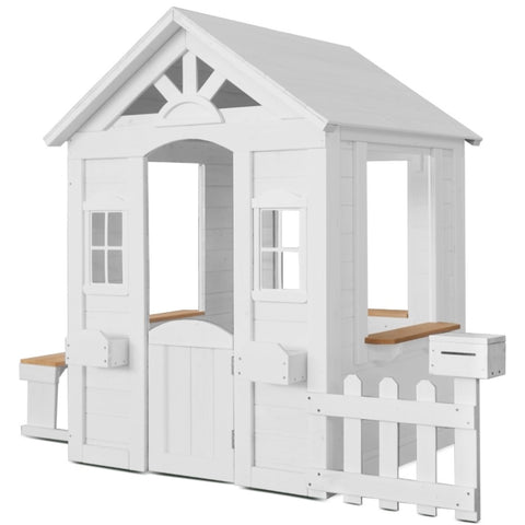 Lifespan Kids Teddy V2 Cubby House White V420-LKCH-TEDV2WH