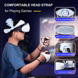 DEVASO Adjustable Head Strap for Playstation VR2, Reduced Pressure Lightweight V413-1122138