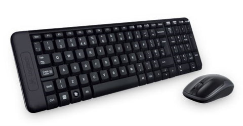 LOGITECH MK220 Wireless Keyboard & Mouse Combo Much smaller design, same keys 2.4 GHz 128-bit AES V177-L-KBLT-MK220