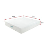 Palermo King Mattress 30cm Memory Foam Green Tea Infused CertiPUR Approved V63-826481