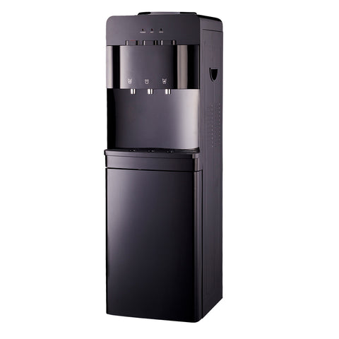 PolyCool Freestanding Water Cooler Dispenser, Black V219-APPWDSPYBK3A