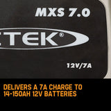 CTEK MXS 7.0 12V Smart Battery Charger 7Amp Car Boat 4WD Caravan Gel AGM V219-CTEK-56-757