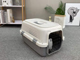 YES4PETS Small Dog Cat Rabbit Crate Pet Kitten Carrier Parrot Cage Grey V278-BH-3-S-GREY
