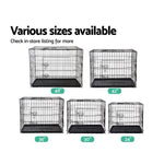 i.Pet 42" Dog Cage Crate Large Kennel 3 Doors PET-DOGCAGE-42