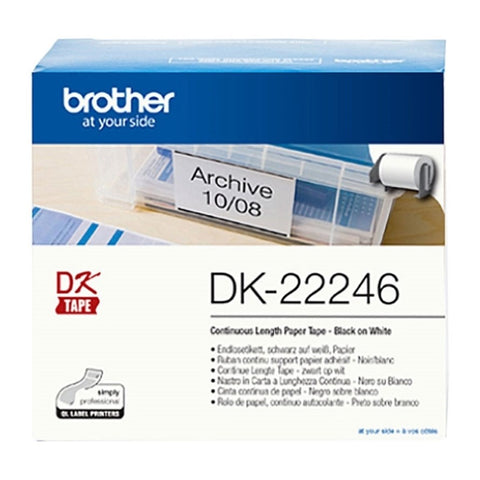 BROTHER DK22246 White Roll V177-D-BDK22246