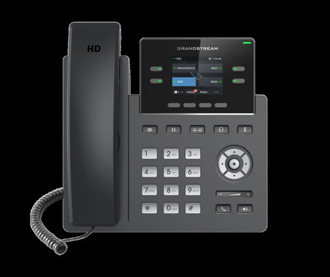 GRANDSTREAM GRP2612 4 Line IP Phone, 2 SIP Accounts, 320x240 Colour Screen, HD Audio V177-L-IPG-GRP2612