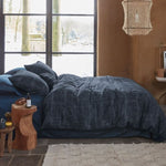 PIP Studio Vintage Indigo Dark Blue Cotton Quilt Cover Set Queen V442-HIN-QUILTCS-VINTAGEINDIGO-DARKBLUE-QS