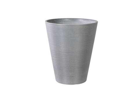 Decorative Textured Round Grey Planter 47cm V77-10100385