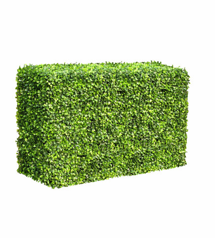 Portable Boxwood Hedge 1m Long 50cm High 30cm Deep V77-1011911